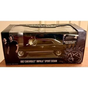 GreenLight Supernatural 1:24 Diecast 1967 Chevy Impala Sport Sedan